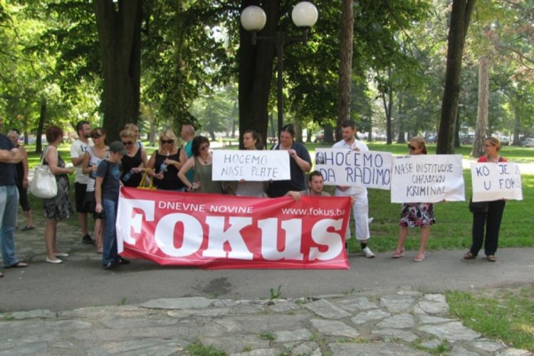 Radnici Fokusa traže prijem kod Dodika, Džombića i Đokića