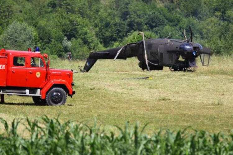 Srušio se vojni helikopter kod Ilijaša