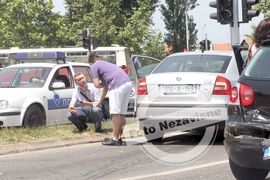Sudar kod banjalučke Mljekare, povrijeđen muškarac