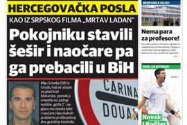 Prijava zbog "šverca" mrtvaca preko granice