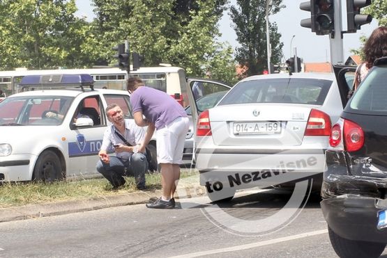 Sudar kod banjalučke Mljekare, povrijeđen muškarac