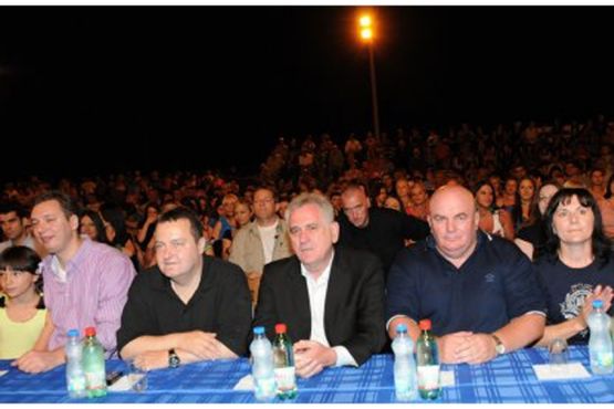 Državni vrh Srbije kod Palme na kik boksu