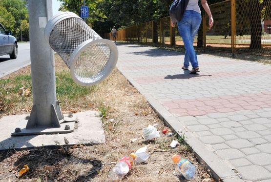 Slika (i prilika) grada: Kante meta vandala
