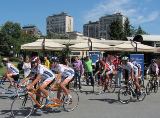 Startovao biciklistički maraton od Kragujevca do Mostara