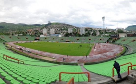 Ban Ki Mun posjetio  stadion u  Sarajevu
