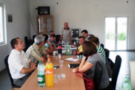 Podrška projektu čišćenja korita bare Odmut