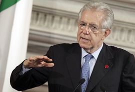 Monti prošao prvi krug glasanja