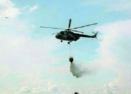 Vatrogascima u pomoć stigao helikopter