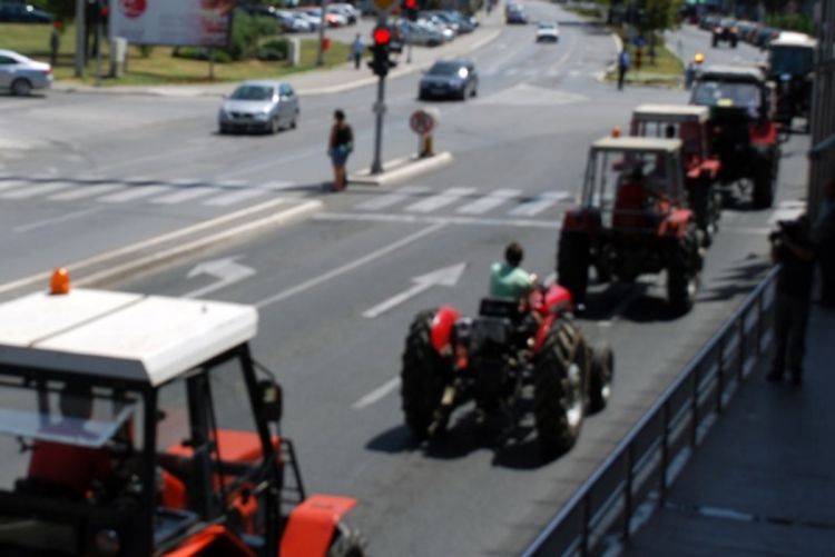 Protest poljoprivrednika u Brčkom