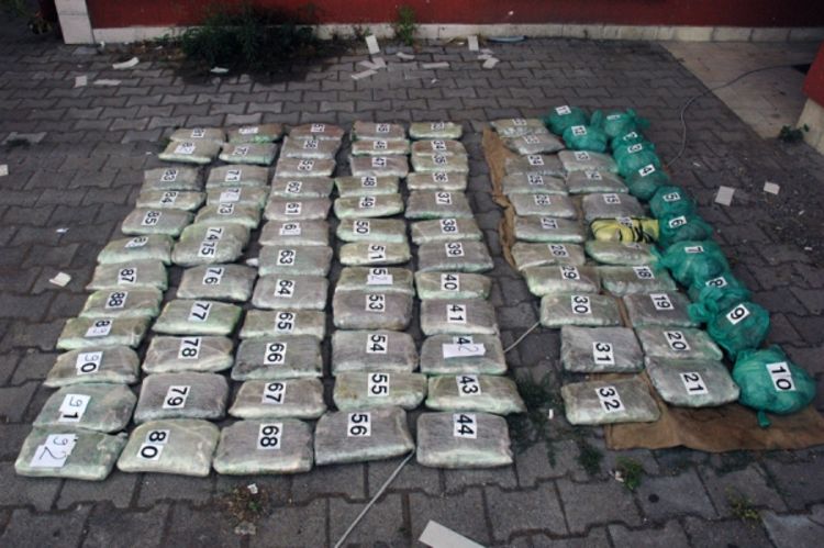 Zaplijenjeno 45 kilograma skanka