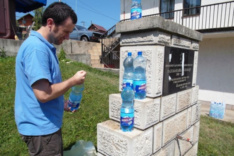 Cjevovod namjerno začepljen