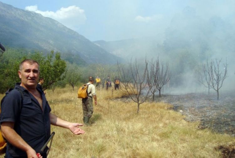 Dramatično u Konjicu: Vatra nadomak kućnih pragova