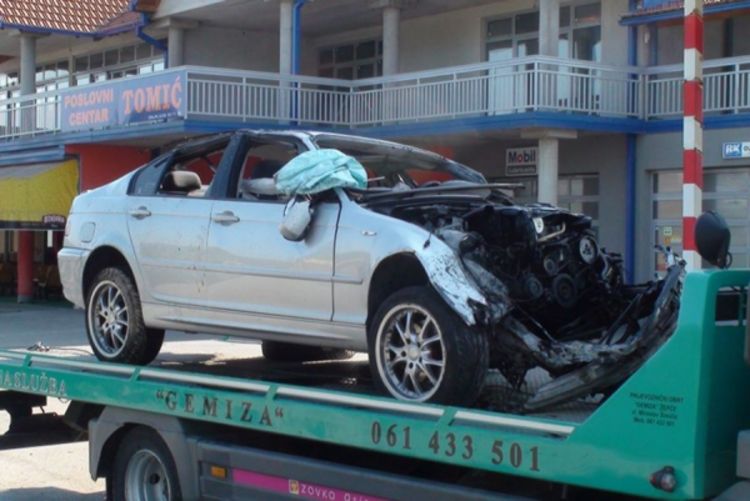 Stravična saobraćajka: Mladić Kristijan Mijatović poginuo u "letećem" BMW-u