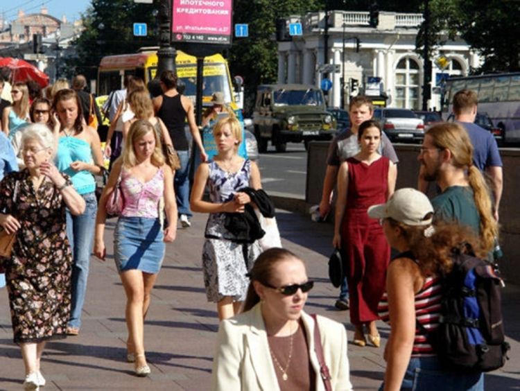 Porast stanovništva u Rusiji u prvoj polovini 2012.