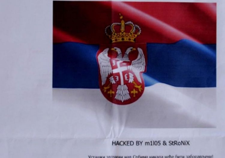 Hakeri postavili srpsku zastavu na sajt HDZ-a