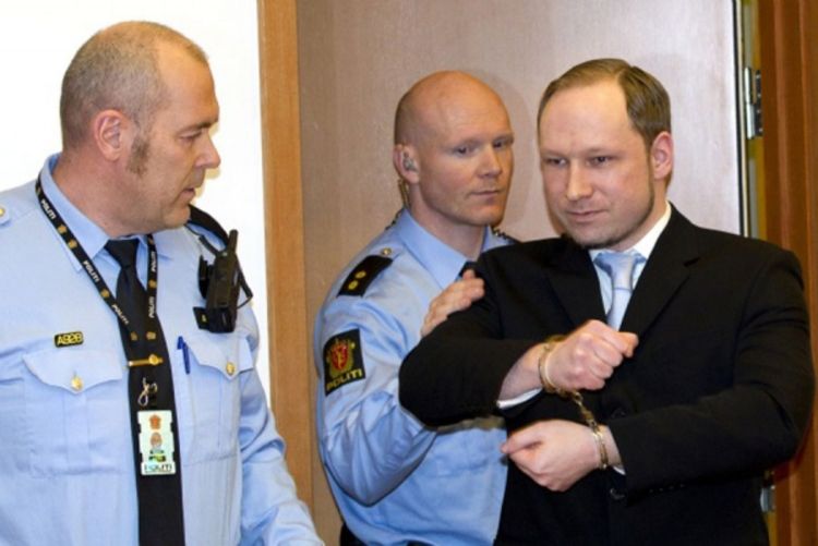 Brejviku maksimalna kazna, 21 godina zatvora