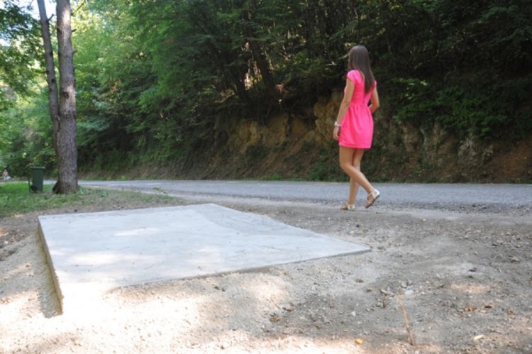 Teretana na Banj brdu početkom septembra