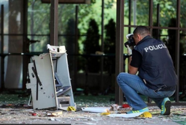 Eksplozivom raznesen bankomat u Zagrebu
