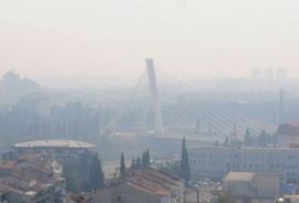 Podgorica se i dalje "guši" u dimu