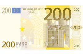 Platio račun sumnjivom novčanicom od 200 evra