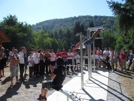 Na Banj brdu teretana na otvorenom