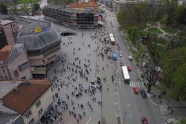 Obustava saobraćaja u centru Banjaluke