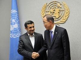 Ban upozorio Ahmadinežada na opasnost zapaljive retorike