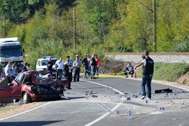 Čelinac: Poginuo u sudaru sa autobusom