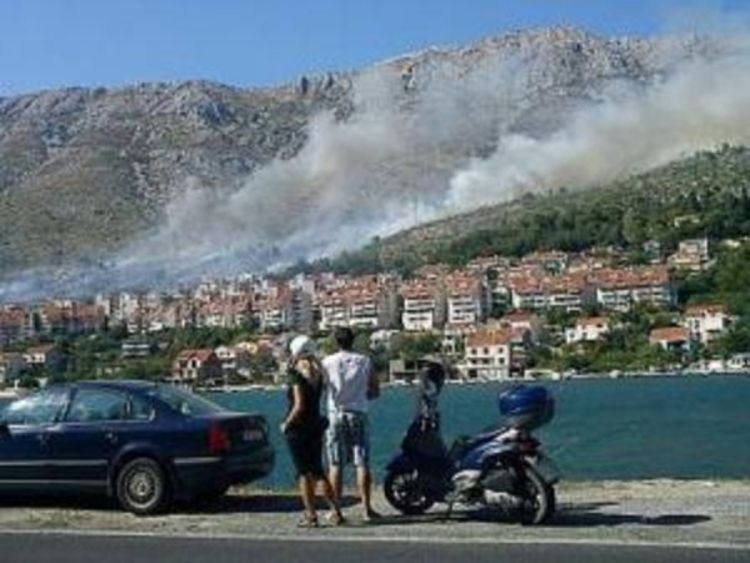 Dimna zavjesa nad Dubrovnikom