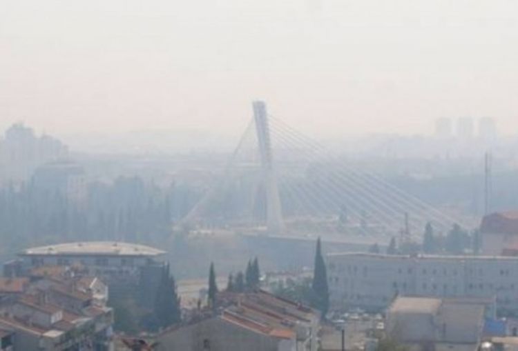 Podgorica se i dalje "guši" u dimu