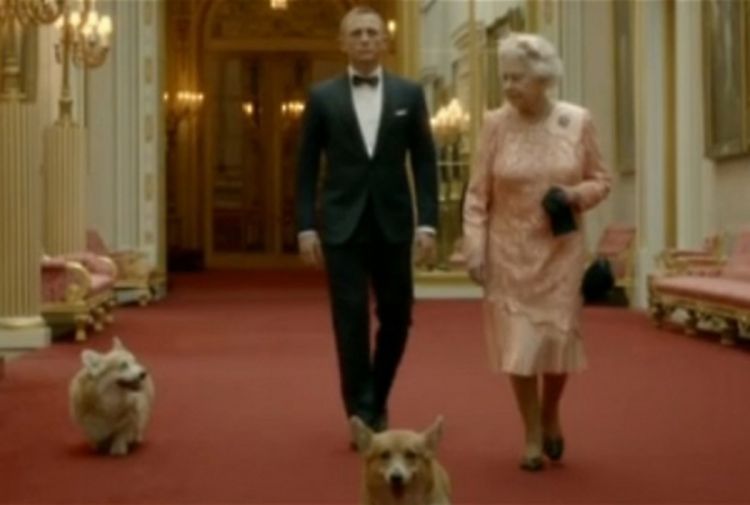 Uginuo pas britanske kraljice