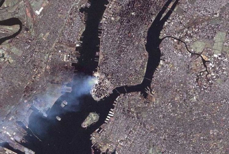 NASA objavila fotografije iz orbite napada na Njujork