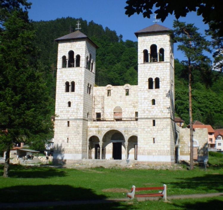 Pokrivanje Hrama Svetog Save u Foči u završnoj fazi