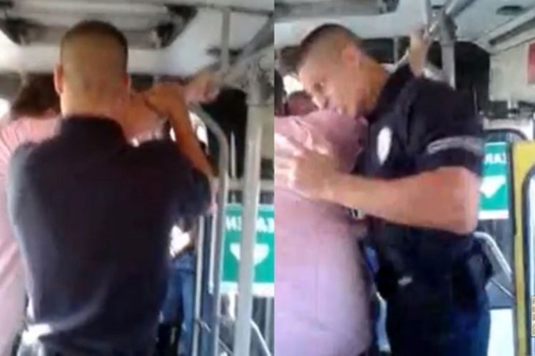 Komunalni policajci tuku putnika bez karte
