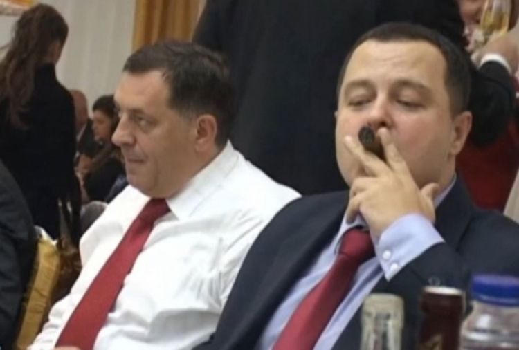 Dodik i Dačić na svadbi kod Đokića