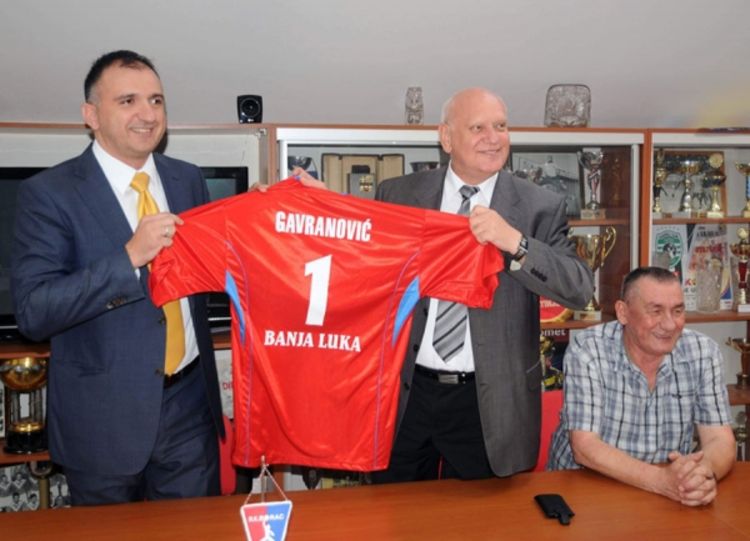 Slobodan Gavranović posjetio rukometnog velikana: Borac je brend Banjaluke