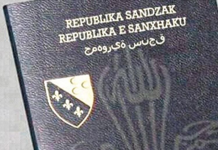 Osvanula fotografija pasoša Sandžaka