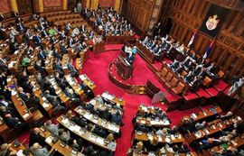 Poslanici DS-a napustili sjednicu Skupštine Srbije
