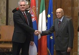 Napolitano i Nikolić: Ne postavljati nove uslove Srbiji