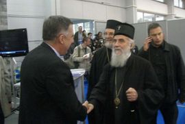 Patrijarh posjetio štand RS