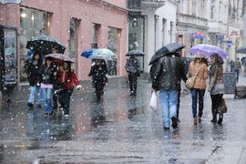 Sutra kraj snježnih padavina