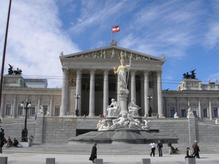Somalijci kampuju ispred austrijskog parlamenta
