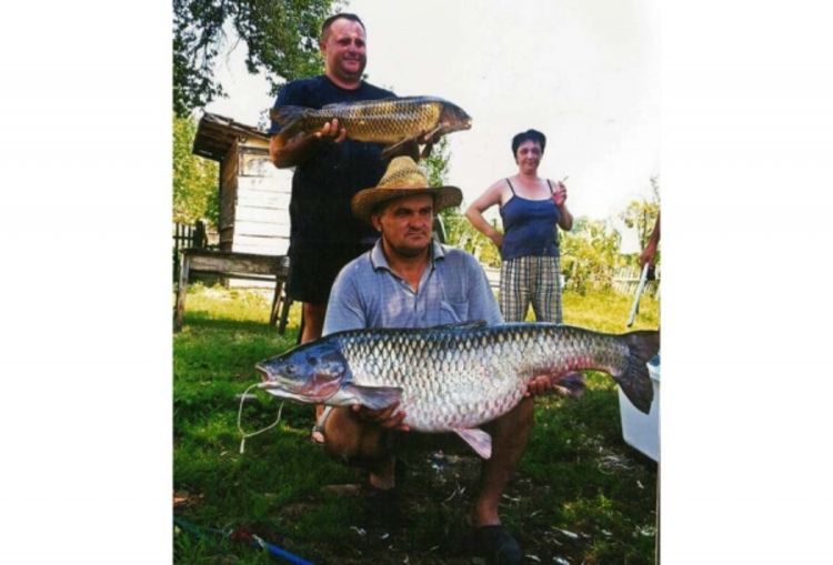 Ulovio amura teškog 23,1 kilograma