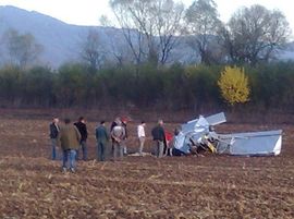 Poginuo u avionu koji je sam napravio