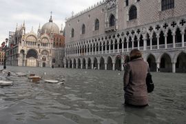 U Italiji nevrijeme, Venecija poplavljena