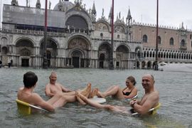 Venecija poplavljena