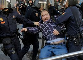 Burno u Evropi: Građani na ulicama, u Madridu povrijeđeno 34 ljudi, u ...