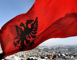 Albanska zastava - provokacija