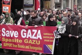 U Sarajevu apel za prekid sukoba u Gazi