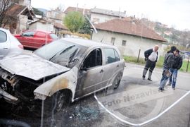 Požar u Banjaluci: Gorjela škoda, popucala stakla na radnjama